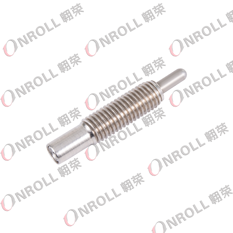 Spring Plunger Stainless Steel Uri ng Katawan Magaan na Mga Uri ng Pag-load ng Springs Positioning Telescopic pin